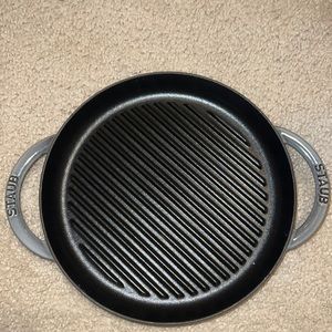 Staub Graphite Gray 26in Grill Pan